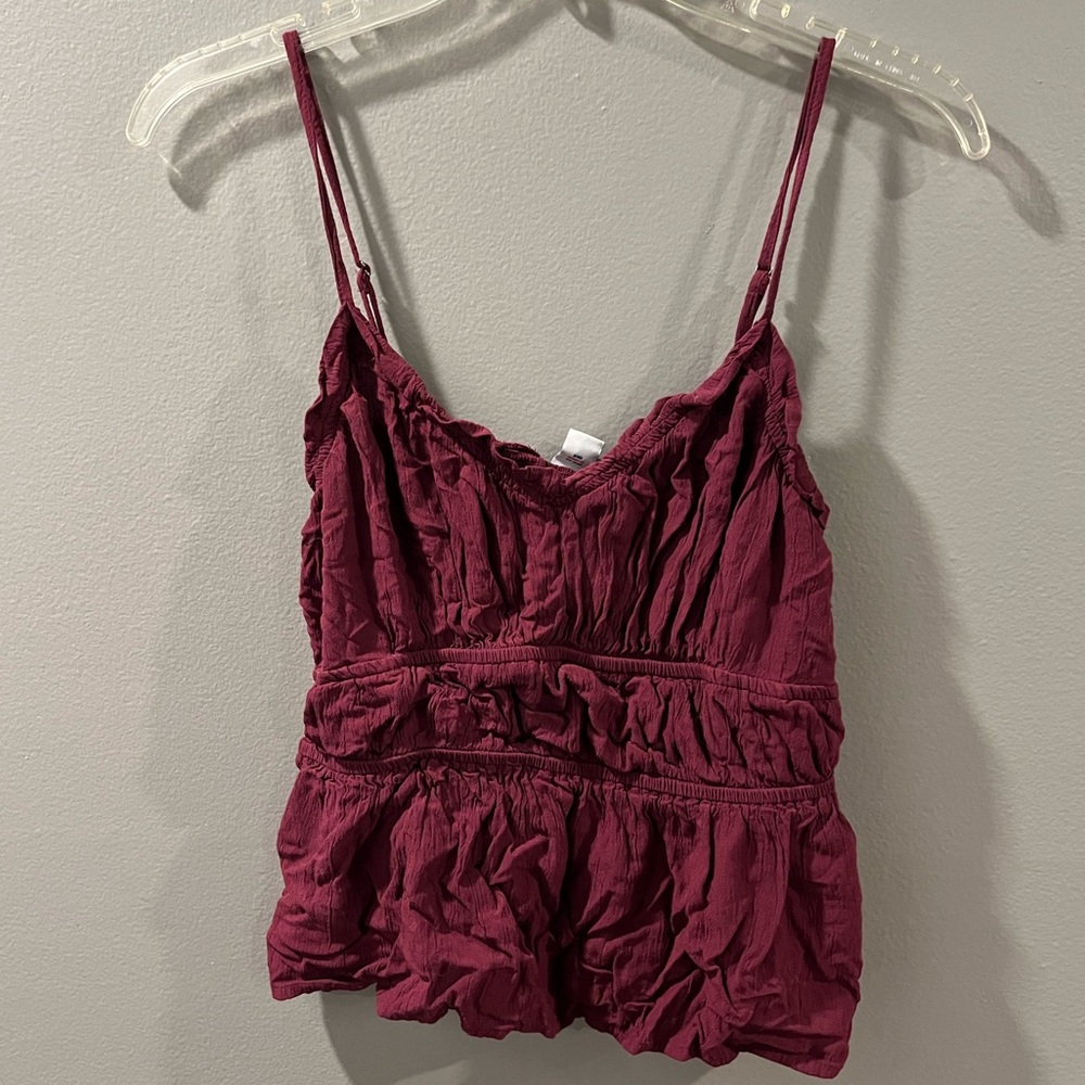 Ole Navy purple crop tank
